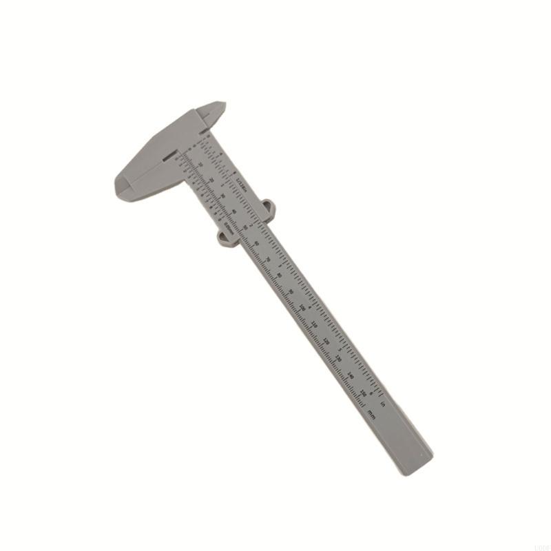 Plastic Vernier Caliper 150mm Length Double Marking For Students Hobbyists