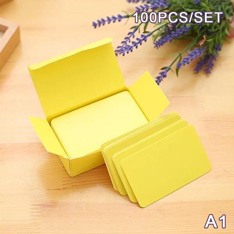 100 шт. крафт-бумага пустые поздравительные открытки открытки и конверты с круглым краем надписи сообщения этикетки белые черные