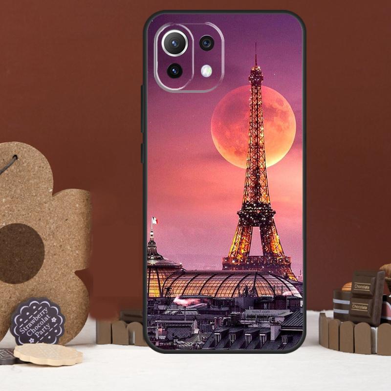 Paris Eiffel Tower France Case For Xiaomi 15T 14T 13T 14 15 Ultra 17 Pro Max POCO F8 Ultra F5 F6 F7 X5 X6 X7 Pro Cover