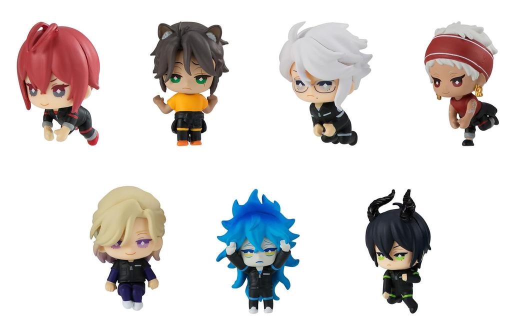 Hugcot Disney Twisted Wonderland Set of Gachapon Capsule Toy [Complete 7]