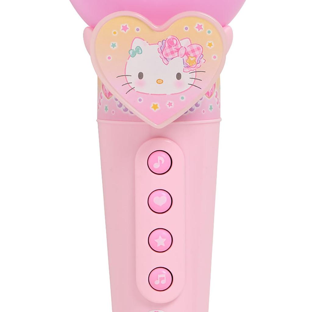 Sanrio мелодичный микрофон Hello Kitty игрушка для детей розовый светящийся подарок 090816