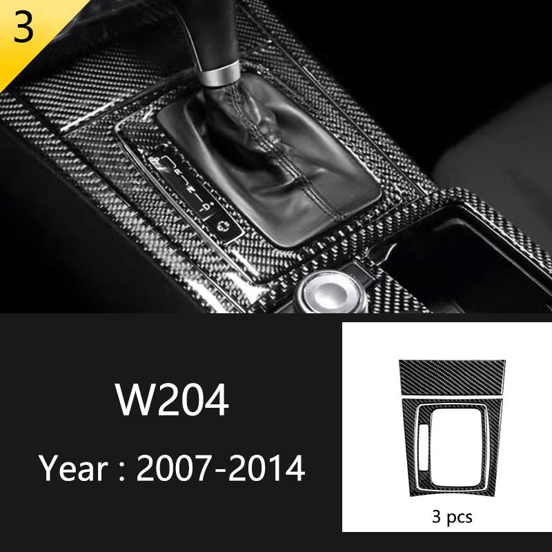 Для Mercedes Benz C Class W204 C180 C200 C260 автомобильная панель окна двери из углеродного волокна полоса защитная отделка наклейка аксессуары