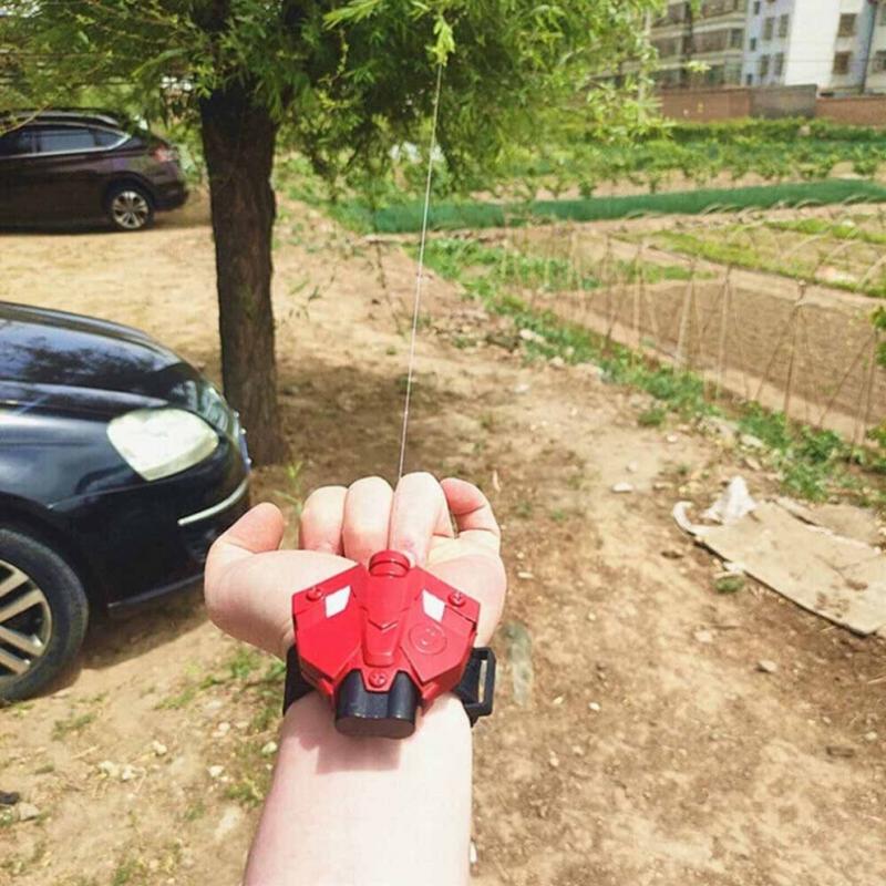 Улучшенный Ручной Работы Удивительный 2 Человек-паук Магнитный Светодиодный Веб-шутер Косплей Реквизит Игрушки