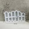 House Silicone Casting Moulds Reusable Art House Candle Molds House Shaped Candlestick Silicone Mould Table Decorations