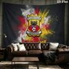 Custom Name Go Ahead Eagles Printed Tapestry – Wall Hanging for Bedrooms, Dorms, and Home Decor