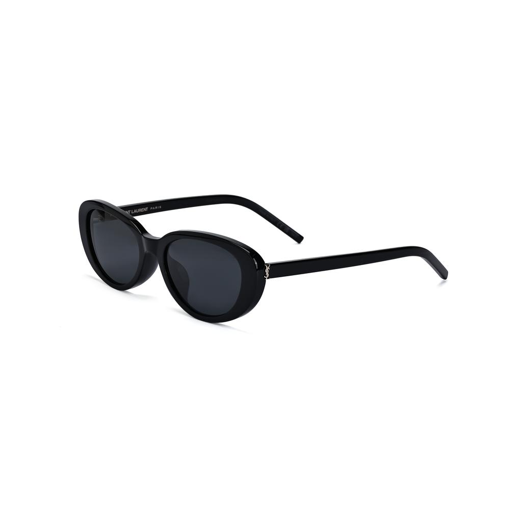 Saint Laurent Logo Design Cat Eye Sunglasses Women sunglasses Black SLM154/K-001