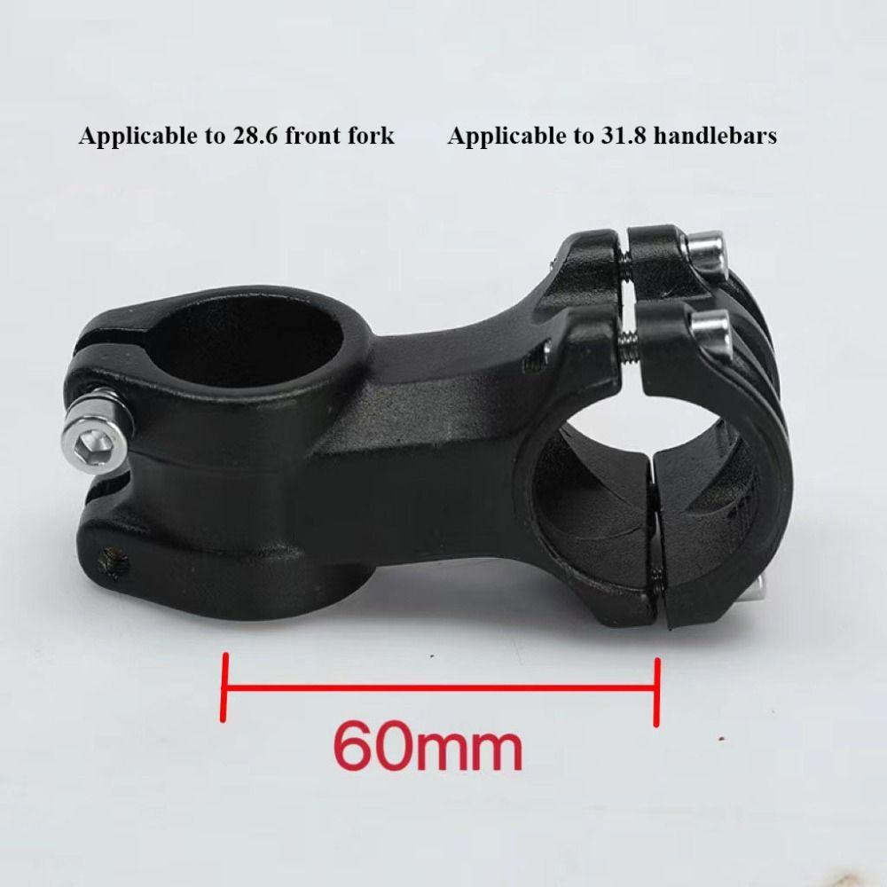 25.4/28.6 * 32mm Mountain Scooter Parts Black Stand Pipe Short Handle Stand Bike Accessories