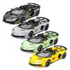 1:24 Scale Die-cast Metal Lamborghini Aventador SVJ 63 Model Car - Yellow