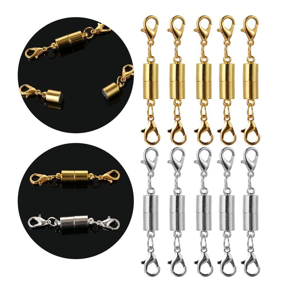 DIY Connector Hook Necklace Bracelet Connector Buckle Jewelry Making Supplies Magnetic Clasps