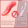 10 Mode Tongue Licking Vibrator Mini Sex Toys for Women Clit Stimulator G-spot Nipple Female Masturbator Couples Product