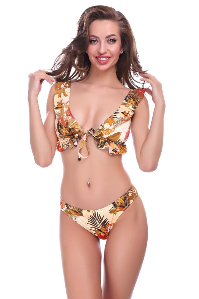 Купальник с уплотнённой чашкой, плавки слип Lida (70280)