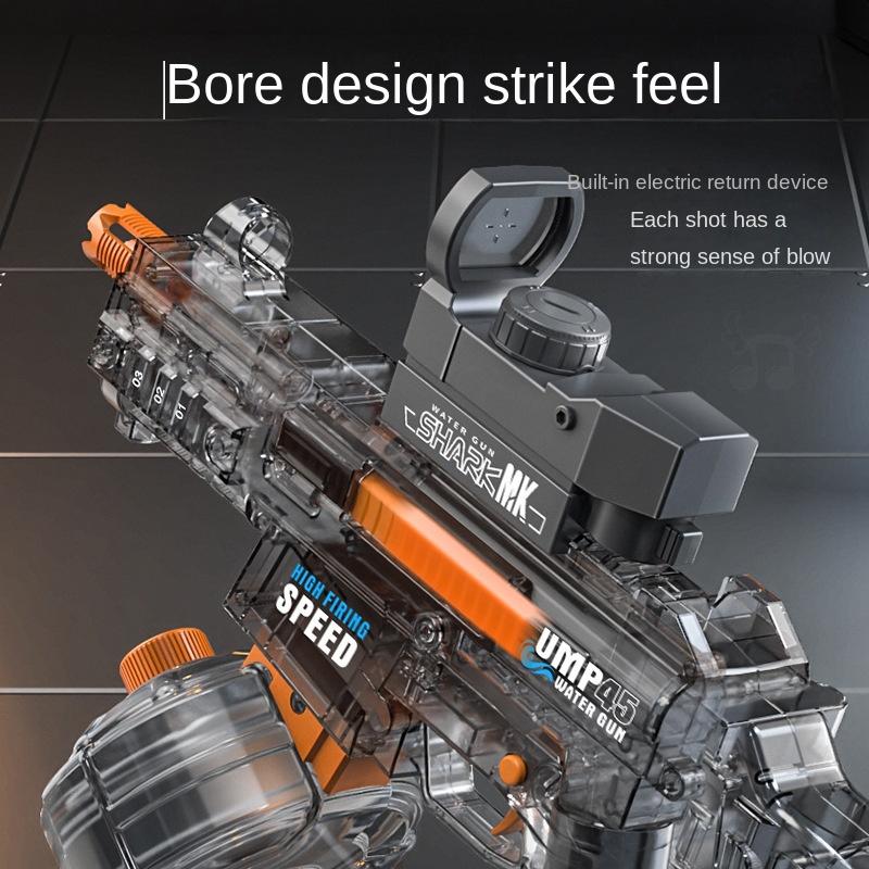 Water Guns Electric For Adults Powerful Squirt Automatic Water Suction Water Blasters Summer Outdoor Beach Toy For Kids Gift