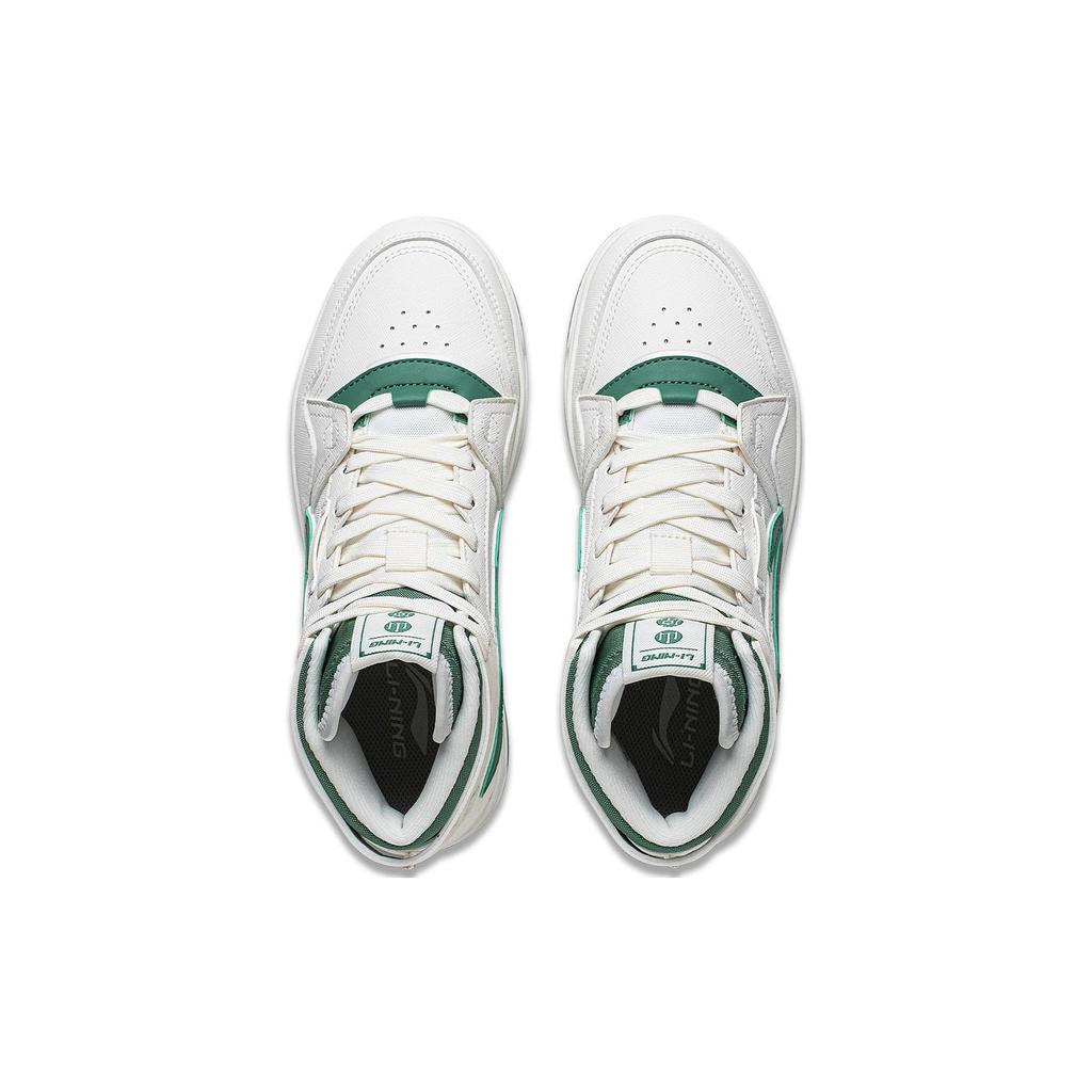 Li Ning Mountain Range 2.0 повседневные универсальные толстые подошвы, увеличивающие рост, нескользящие, износостойкие, высокие, для скейтбординга, женские кроссовки AGCT346-3