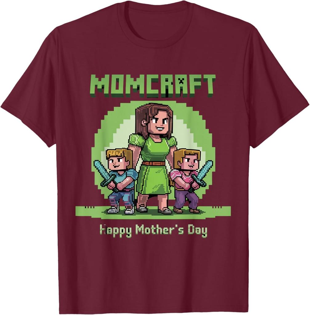 Momcraft С Днем Матери Смешная Семейная Любовь Унисекс Футболка