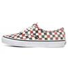 Authentic Low Top Skate Shoes Black Red Checkerboard Unisex Sneakers VN0A2Z5IWO2