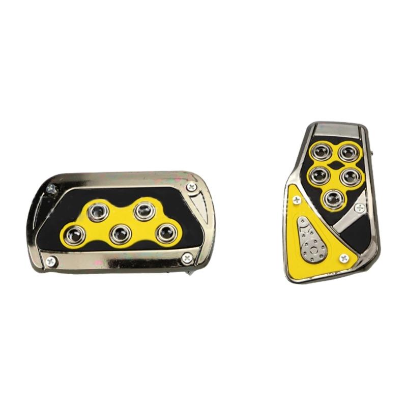 Нескользящая педаль для автоматической педали автомобиля, чехлы для педалей, опорная пластина для педалей