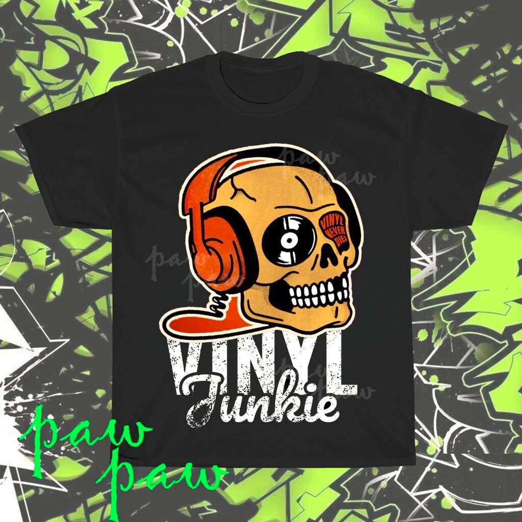Совершенно новая виниловая футболка Retro American T-Shirt от Vinyl Junkie, смешная, размеры от S до 5XL
