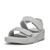 Сандалии LULU ADJUSTABLE SHIMMERLUX SANDALS Серебристый см [Fit Flop] ЗАДНИЙ РЕМЕШОК Женские 24.0