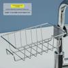 Multifunctional Stainless Steel Faucet Rack for Kitchen & Bathroom