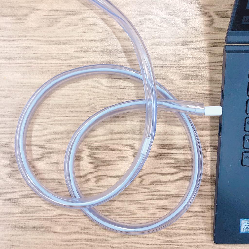 WJSD Pet Dog and Cat Cord Chewing Prevention Pet Cord Cover, 6M Pet Cable Cover, Cat Protection Cord Protector, Wiring Cover, Cat Cable Protection,