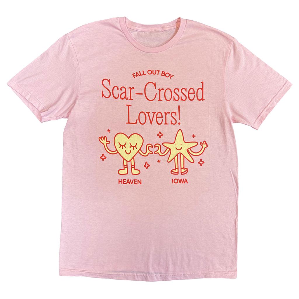 Fall Out Boy Unisex Adult Scar Crossed Lovers! T-Shirt