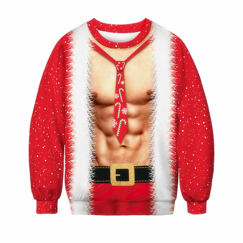 XXXL уродливый рождественский свитер, женский джемпер больших размеров, забавный свитшот с принтом, пуловер, свитера, осенне-зимняя одежда большого размера XXXL