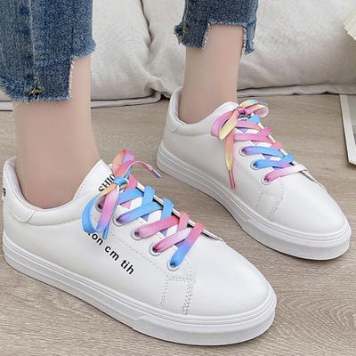 Женские повседневные кроссовки, летняя обувь, женская мода, дышащая спортивная обувь на шнуровке для женщин, дизайнерская обувь для ходьбы на платформе