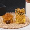 Chinese Yellow Feng Shui Lucky Cat Fortune Frog Gift Home Decorations