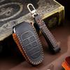 Korean Car Key Case Handmade Genuine Leather Key Cover for Hyundai Vehicles