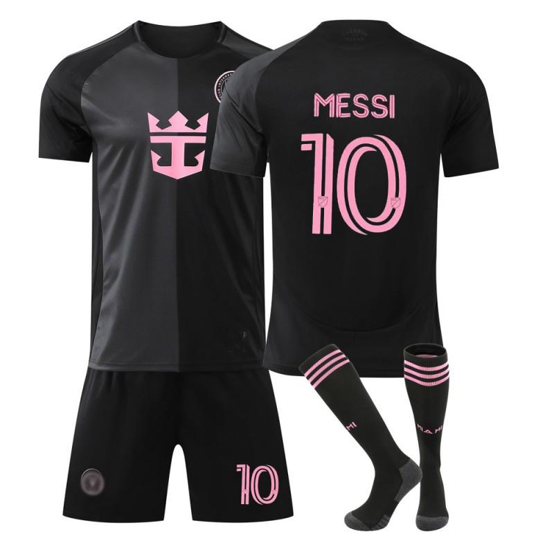 2025/26 Football Training Uniform Home Away No.10 Jersey Children Adult Set Breathable Quick-Dry Soccer Shirt