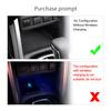 Gate Slot Cup Mat for Toyota Corolla Cross SUV 2021 2022 Anti-slip Pad Accessories Non-slip Mats Car Sticker Tidying S1