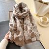 2024 Autumn/Winter New Thickened Cashmere Versatile Warm Scarf Air Conditioning Blanket With Large Size Shawl Windproof