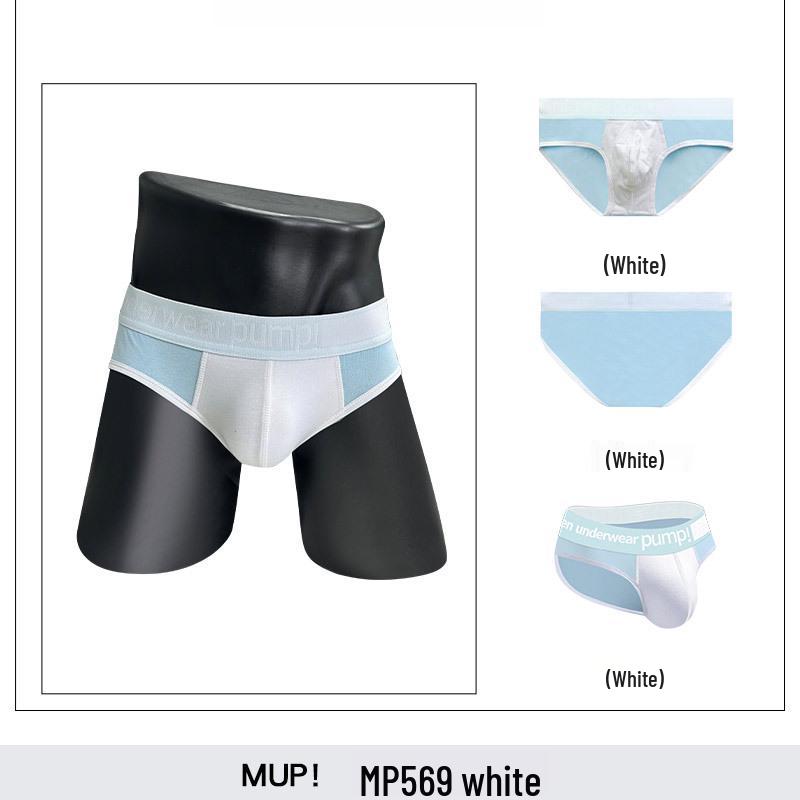 Модные Мужские Спортивные Трусы-Слипы Низкой Посадки Color Block Узкого Кроя Подтягивающие Ягодицы