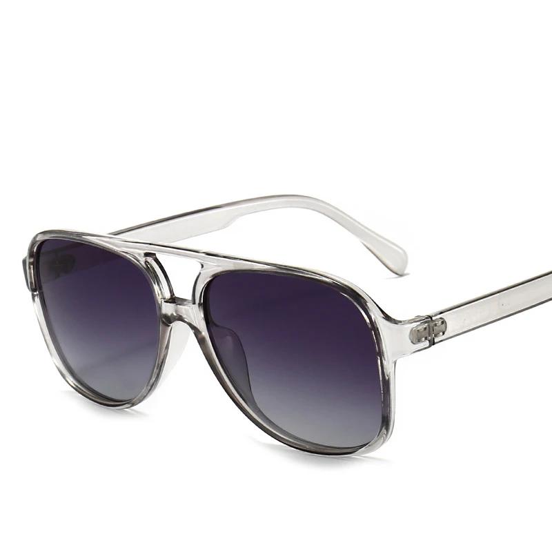 Classic Brand Polarized Sunglasses For Men Women Vintage Oval Frame Goggle Driving Night Vision Eyewear UV400