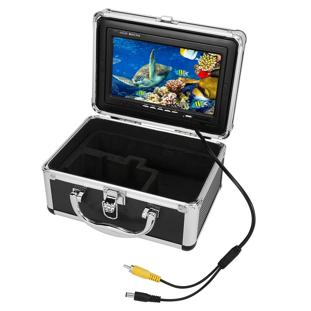 98.4ft 1000 TVL Underwater Camera Fish Finder 6LED IP68 Fishing Camcorder ( Plug )