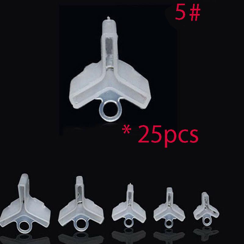 25 шт., рыболовный крючок, три защитных чехла для крючков, набор крючков-трезубцев, имитация скребка 1 #2 #3 #4 #5 #