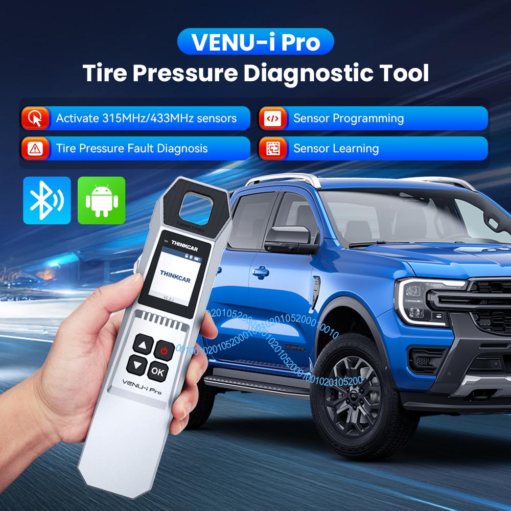 THINKCAR VENU iPRO Car Tire Pressure Diagnose Tool Automotive TPMS Sensor Programming Learning Activator For MUCAR 892BT 689BT