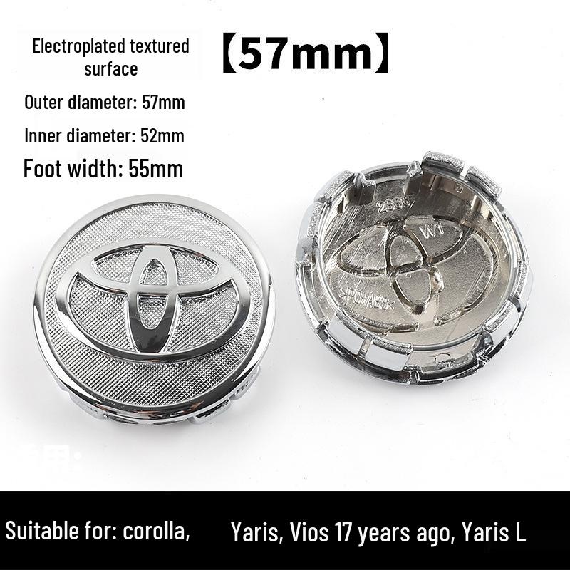 Совместимые колпаки ступицы для Toyota: Corolla, Highlander, Camry, Yaris, Reiz, RAV4, Vios