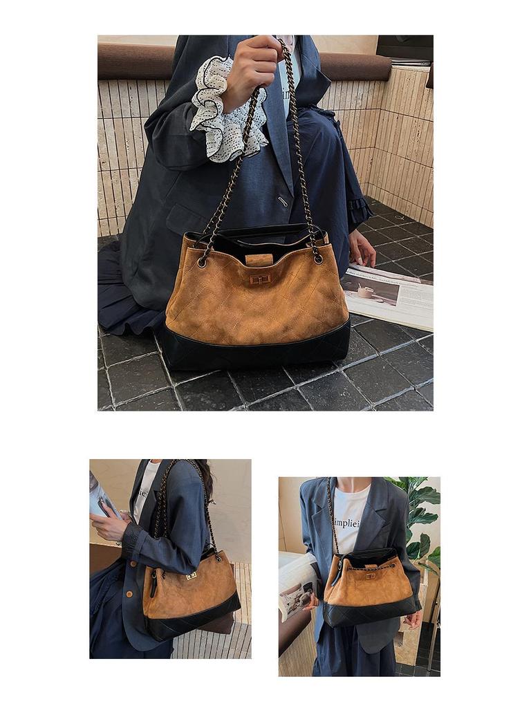 Корейская Мода Женская Универсальная Сумка-Тоут Кроссбоди Большой Вместимости