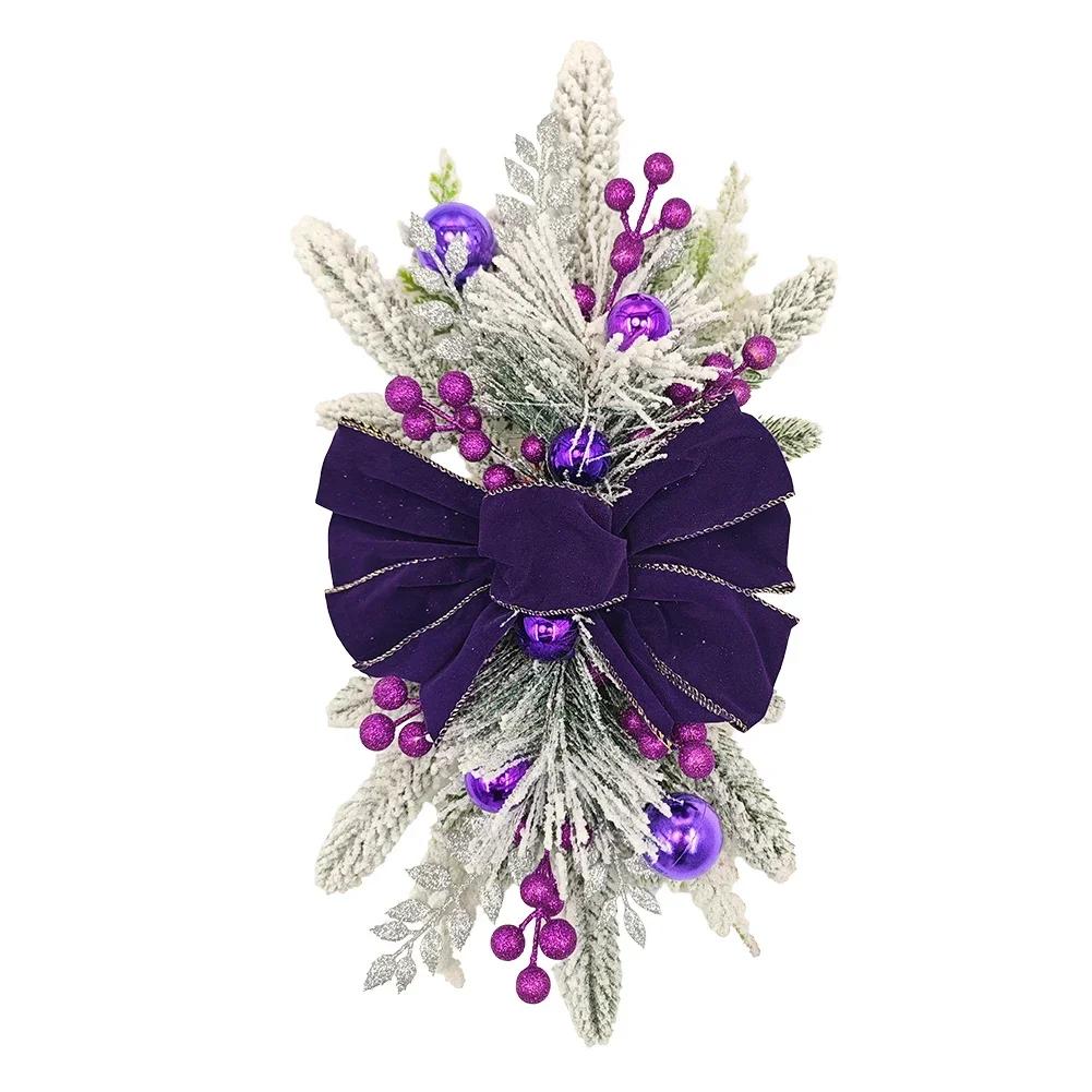 For Stairs For Courtyards Holiday Decor Christmas Staircase Decorations Holiday Decoration Cordless Pre-installed Light