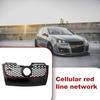 Car Bumper Grille for VW Golf 5 MK5 V GTI 2006-2009 PVC Rust-proof Shakeproof Front Grilles Guard Protector Cover Bumper Grille