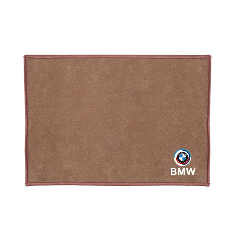 Auto interior Suede Car Logo Towel Cleaning Drying Rag Cloth For BMW E46 E90 E60 F30 F10 E39 E36 G30 E92 E87 E91 X5 E70 E92 E91 NU8