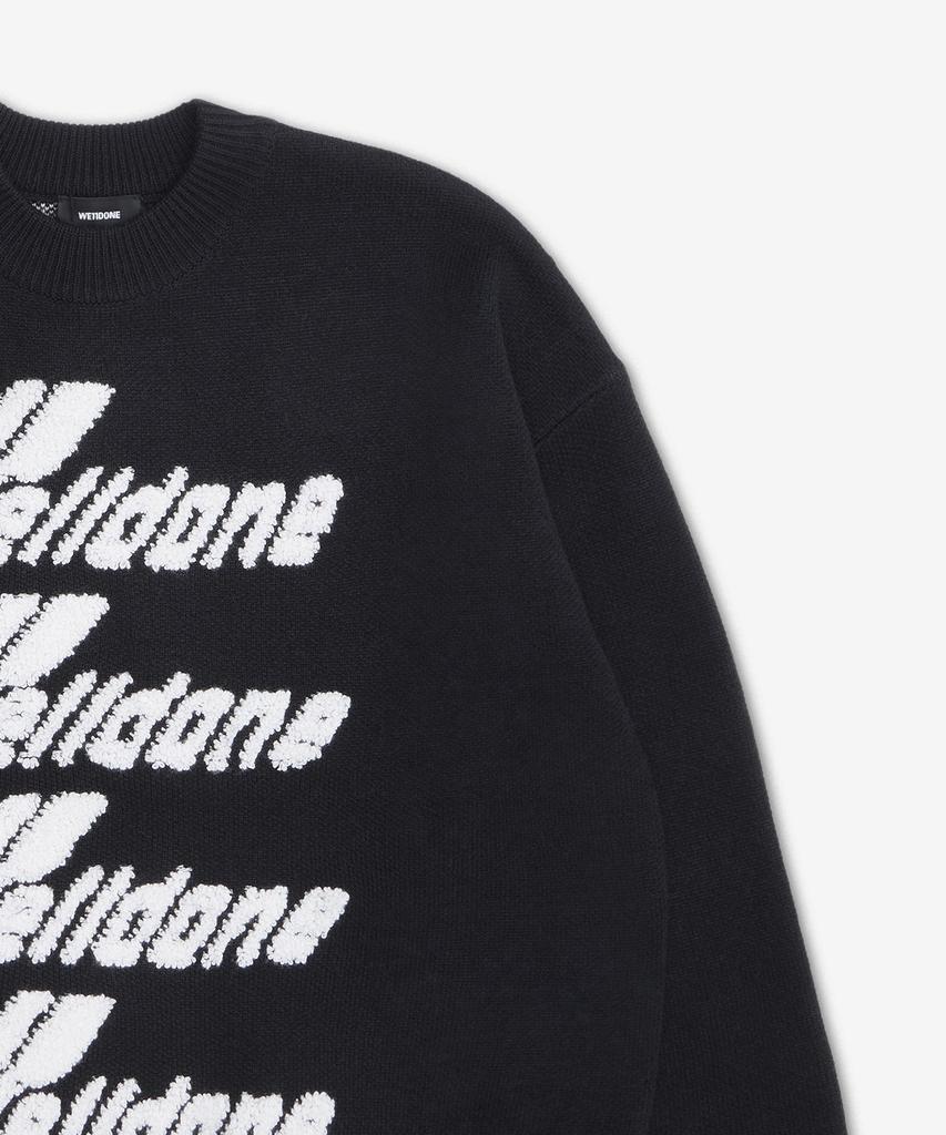 Weldeon Logo File Texture Knit - Black / Wdko122666Ubk