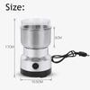 Electric Stainless Steel Coffee Bean Grinder Home Grinding Milling Machine 220V Coffee Beans Grind Kitchen Accessories