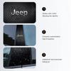 2Pcs Anti-Scratch Car Window Pillar Trim Film Logo Sticker for Jeep Renegade Wrangler JK Grand Cherokee Compass Car Accessories ALW1