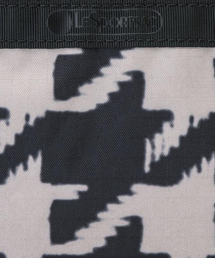 Сумочка COSMETIC Houndstooth [LeSportsac] [Официальная] CLUTCH/7105 Черный/Бежевый