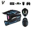 Full Face Off-Road Motorcycle Helmet Adventure Riding DOT Certified ABS Shell