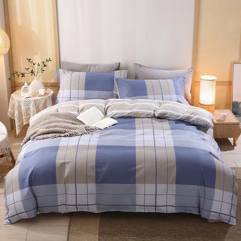 Youmeng Jiaju Yuejia 100% Cotton Printed 4-Piece Bedding Set