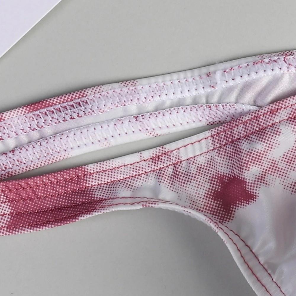 Mini T-back Men's Panties Large Size Male Briefs Breathable Men Thongs  Summer