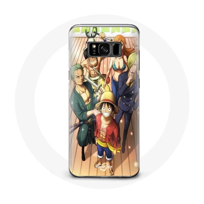 Case - Maniacase - Samsung Galaxy S8 - One Piece Luffy - Soft - Manga Anime
